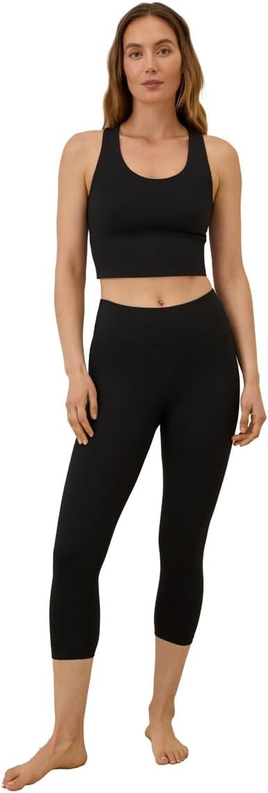 Pact Women’s Everyday Cropped Legging Made with Organic Cotton