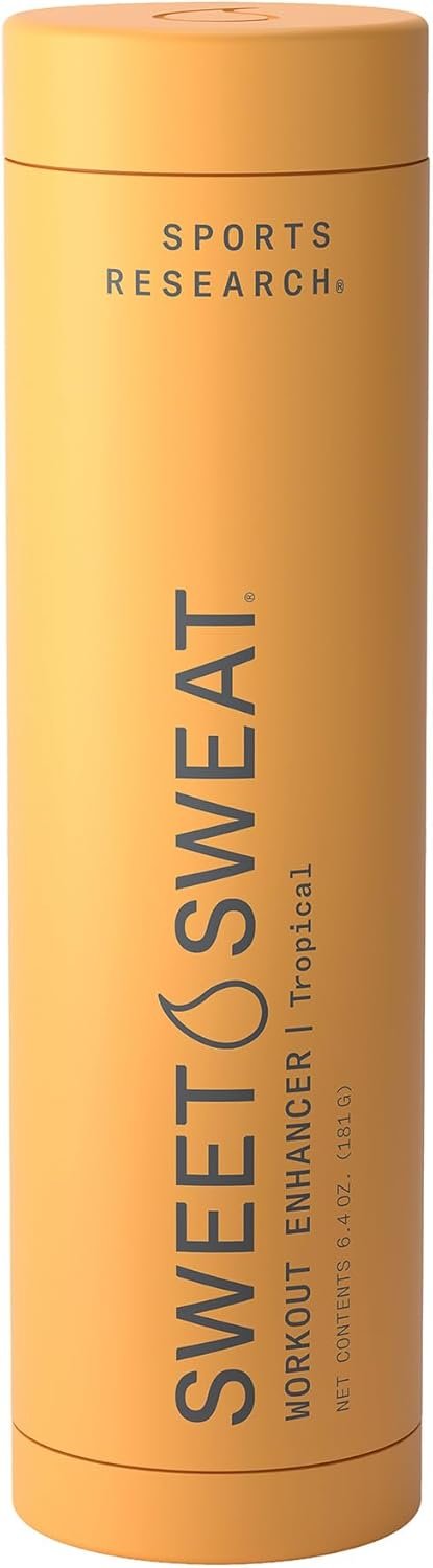 Sports Research Sweet Sweat Workout Enhancer Gel to Maximize Your Exercise & Sweat Faster – 6.4oz Stick