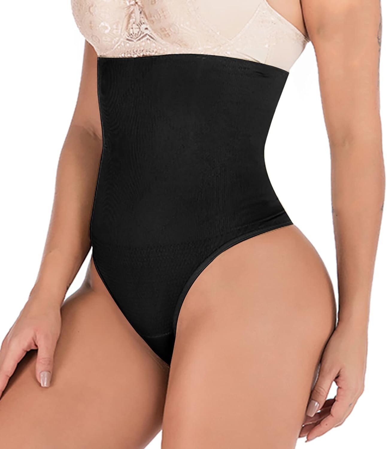 Hioffer 328 Women Waist Cincher Girdle Tummy Slimmer Sexy Thong Panty Shapewear