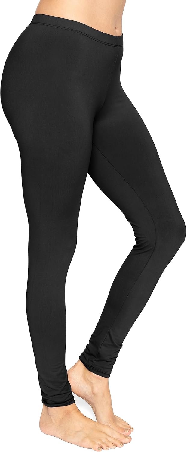 Women’s Capri Leggings Cotton Knee and Ankle Length Leggings for Women Plus Size Stretch Summer Lightweight Pants