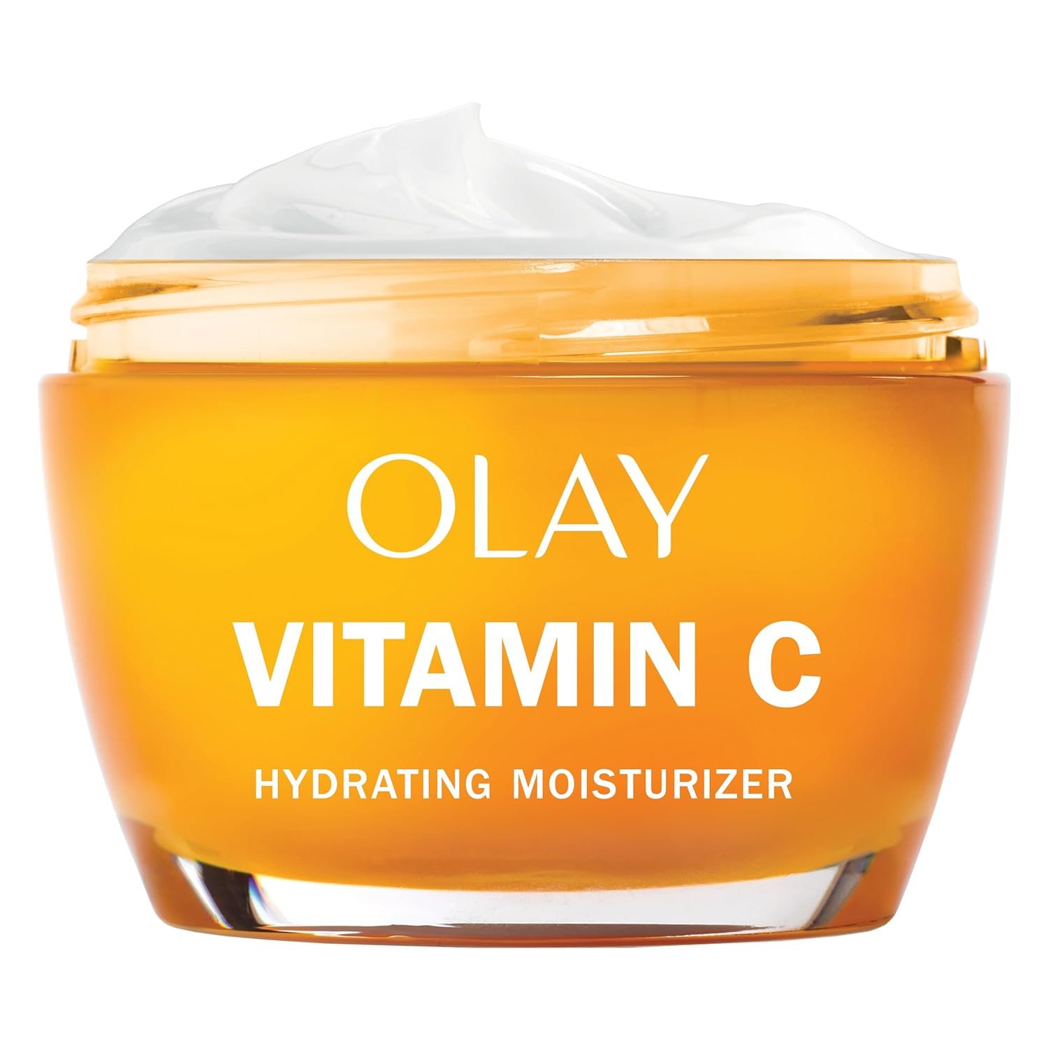Olay Vitamin C Face Moisturizer, Brightening Cream for Women, Instant Hydration, Evens Tone, Dark Spot & Hyperpigmentation Reduction, Glowing Skin Care – Niaciniamide, Lactic Acid, 1.7 Oz