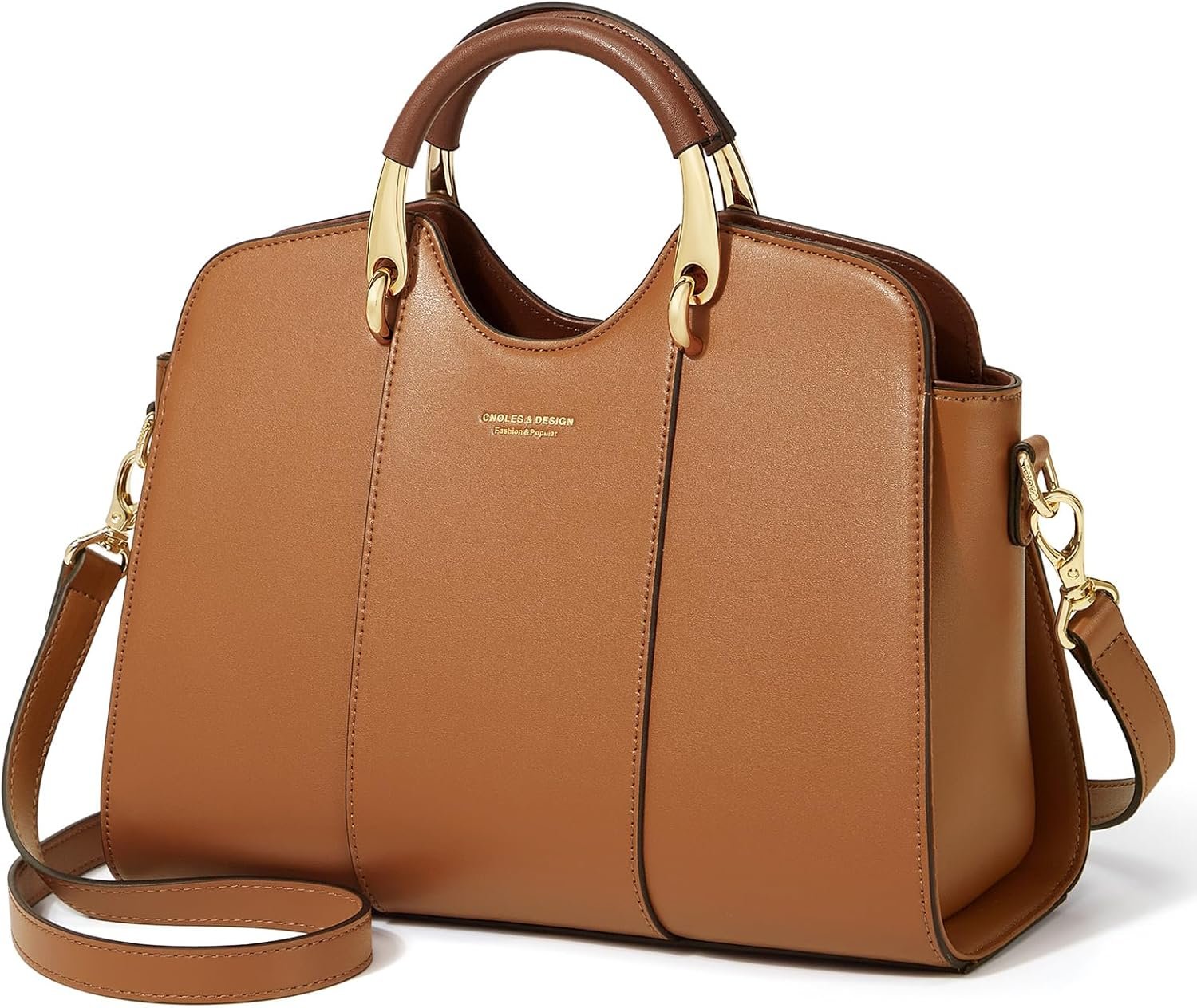 Cnoles Satchel Bag for Women Fashion Leather Ladies Top Handle Tote Shoulder Bag Purses and Handbags | Fanshion, Ladies, Purses
