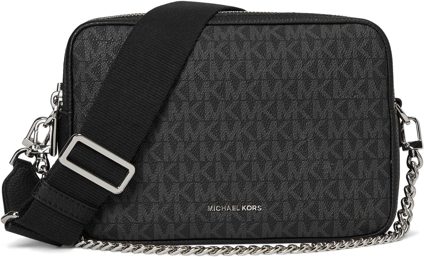 Michael Kors, Womens, Bryant Double Zip Chain Camera Crossbody