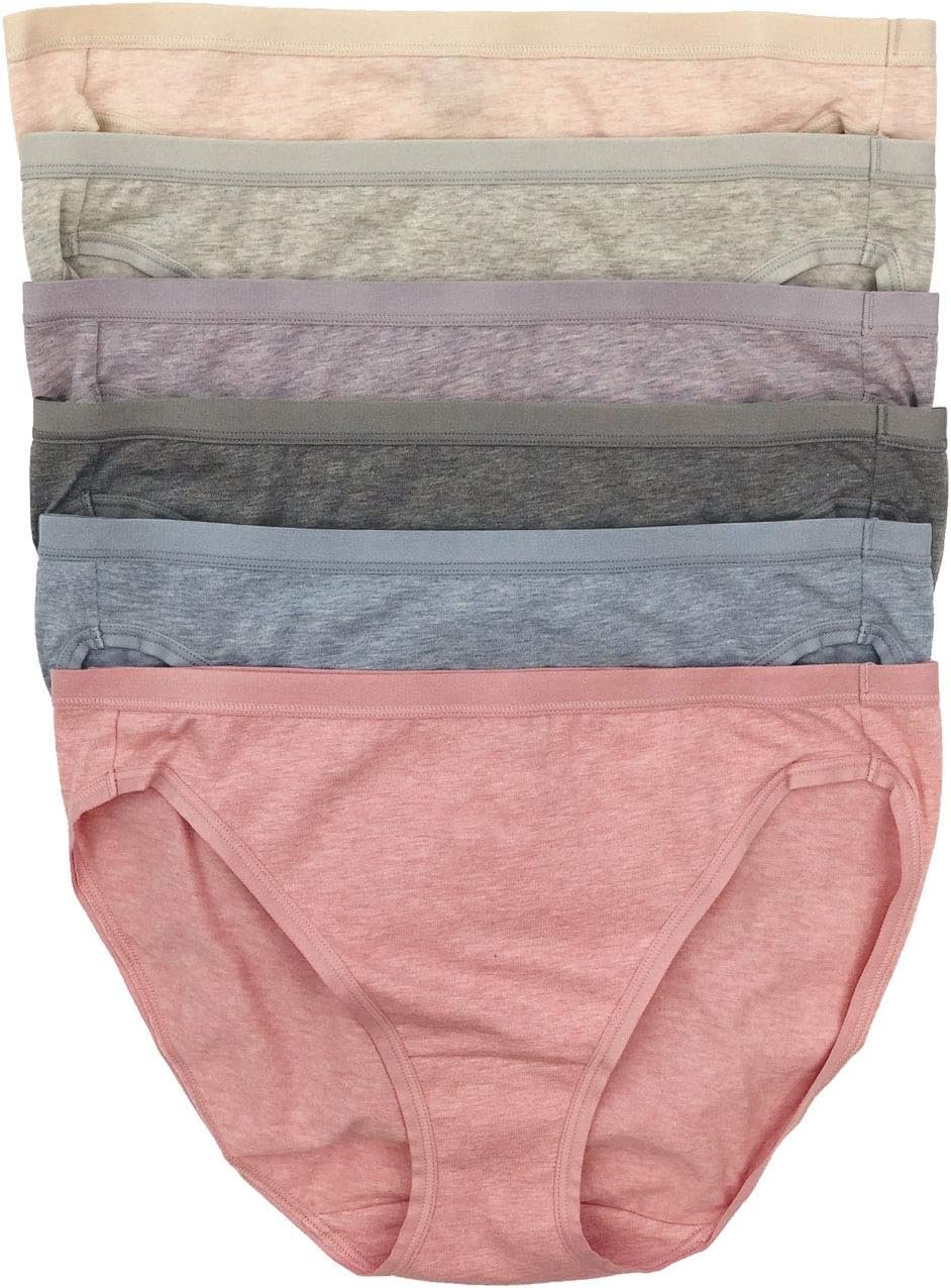Organic Cotton Stretch Bikini 6-Pack