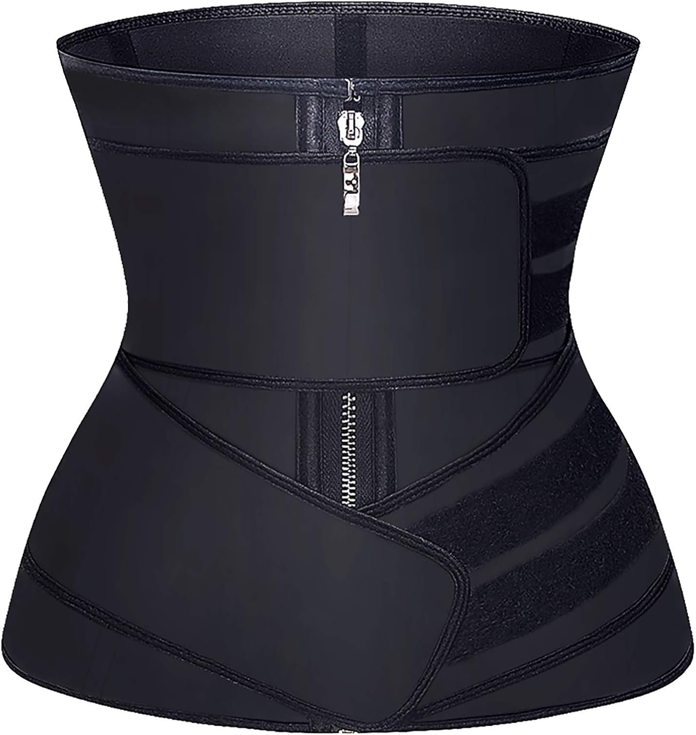 YIANNA Waist Trainer for Women Latex Underbust Training Belt Tummy Control Waist Cincher Sport Girdle