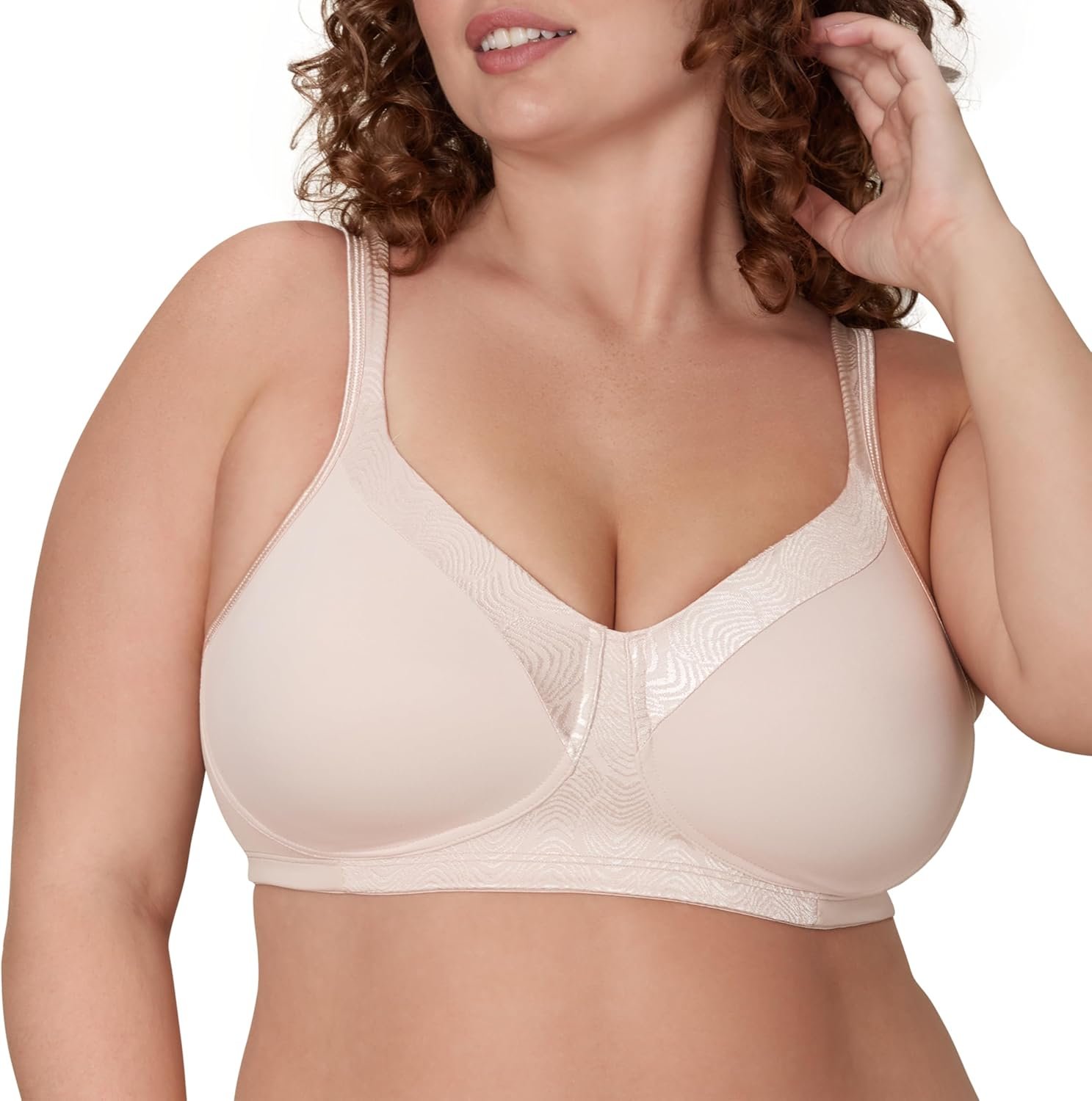 Playtex Women’s Wireless Bra, 18 Hour T-Shirt Bras Available, Moisture-Wicking, Full Coverage, Smoothing