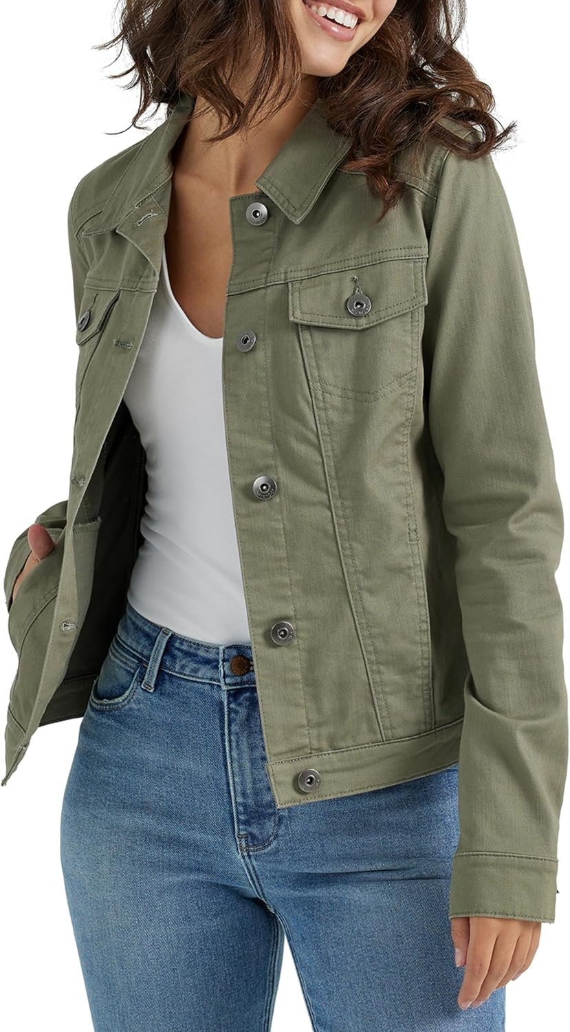 Wrangler Authentics womens Stretch Denim Jacket
