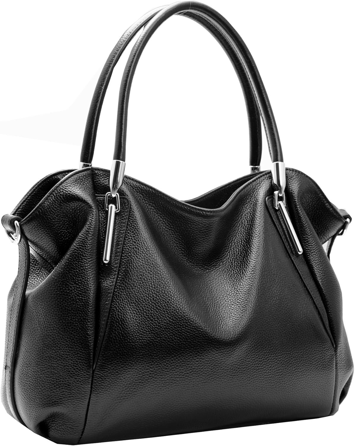 HESHE Leather Shoulder Purses for Women Tote Handbags Top Handle Bags Designer Satchel Handbag Ladies Hobo Bag Crossbody Bags