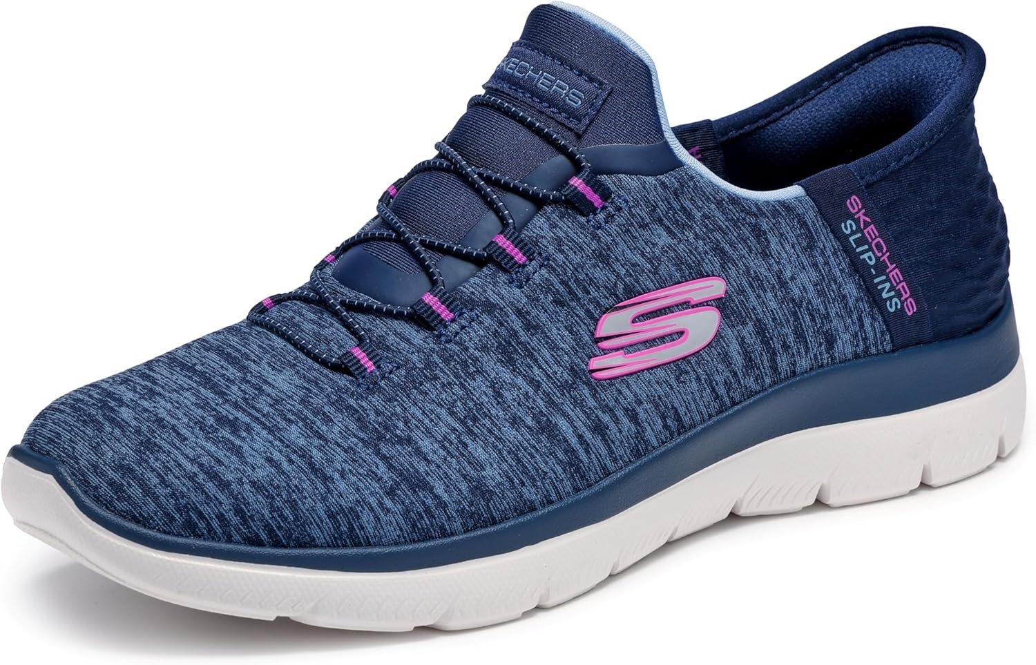 Skechers Women’s Summits Dazzling Haze Hands Free Slip-ins Sneaker