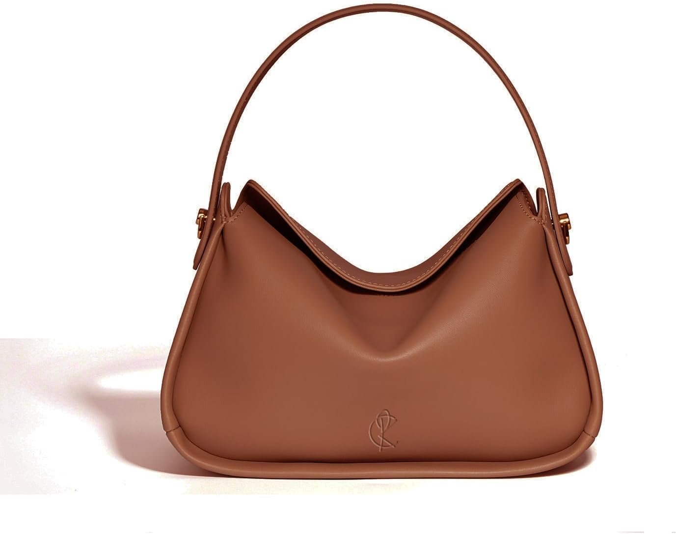 RKC Luxurious Genuine Leather Handbags for Women,Chic and Sleek Design with Magnetic Flap,Versatile and Trendy Purse