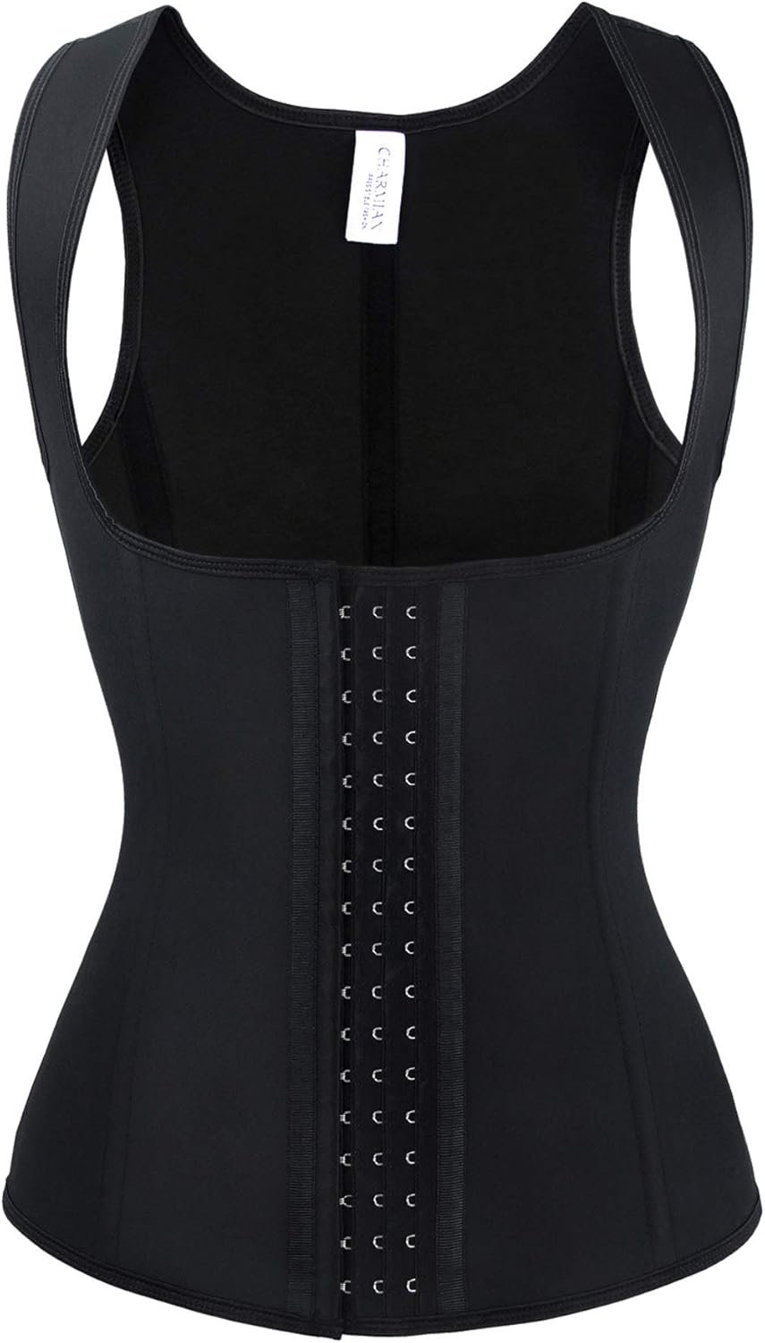 Charmian Women’s Latex Underbust Waist Training Steel Boned Shapewear Corset