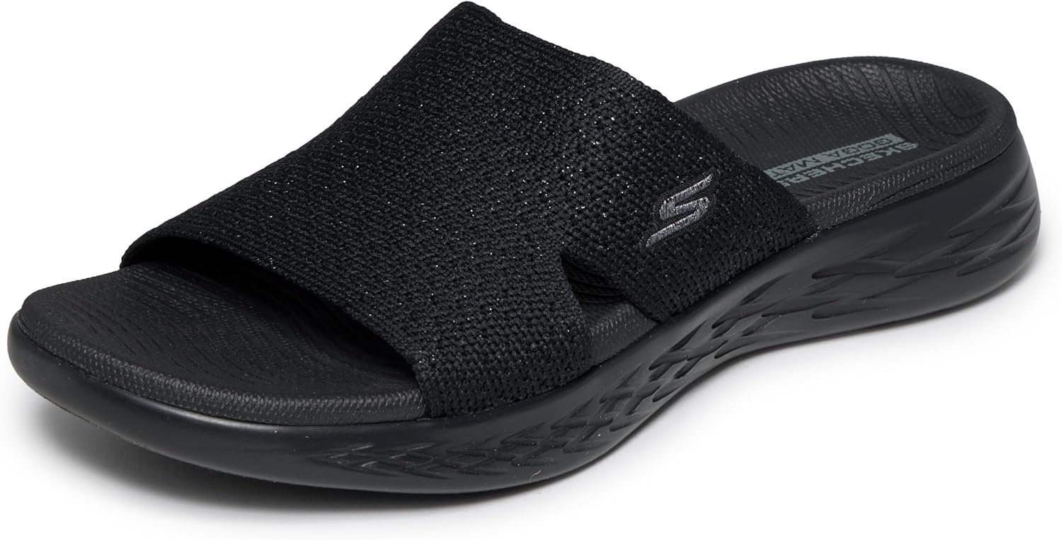 Skechers Women’s On-the-go 600 Stretch Knit Slides