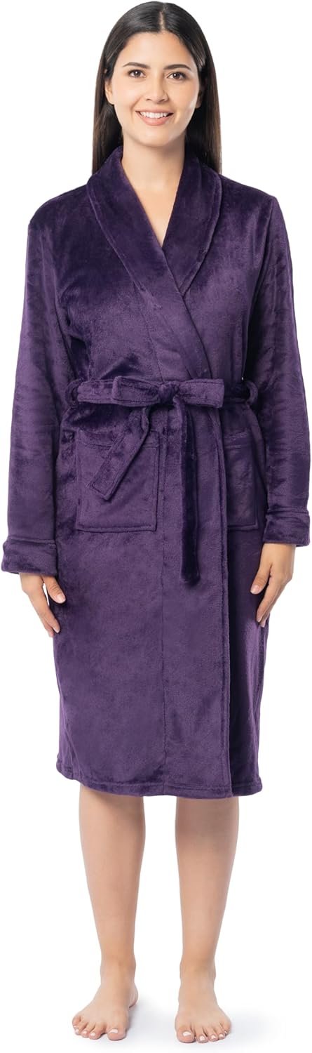 Fruit of the Loom Womens Fleece Robe