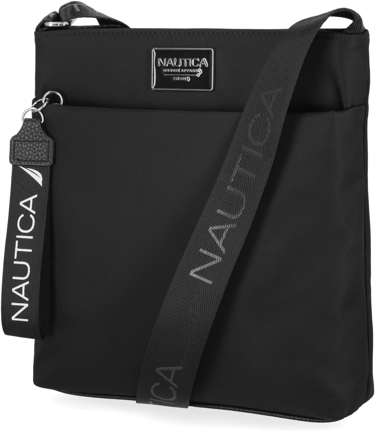 Nautica Diver Nylon Small Women’s Crossbody Bag Purse with Adjustable Shoulder Strap