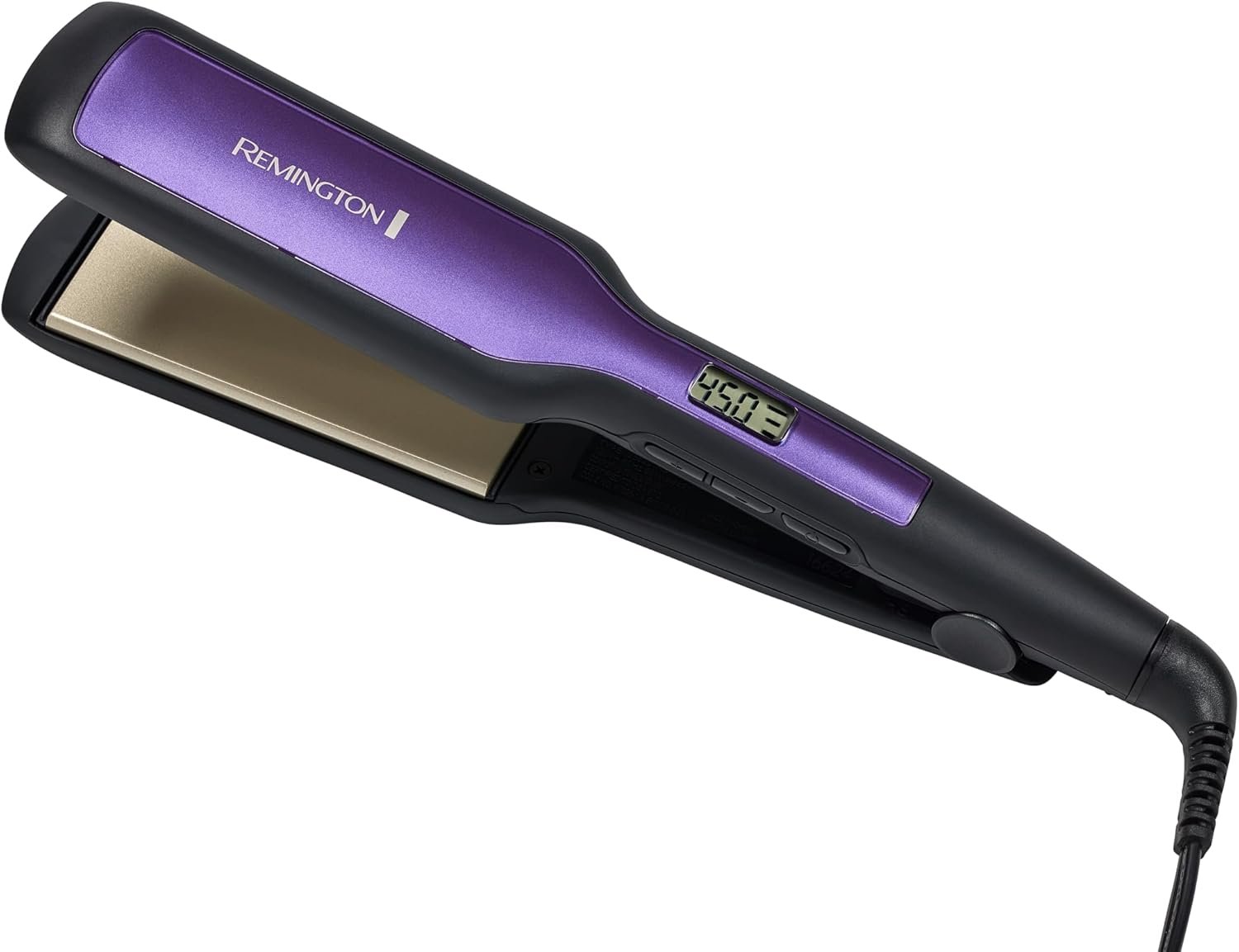 Remington 1 3/4″ Flat Iron, Hair Straightener with Anti-Static Technology, 30-Second Heat Up & 60 Minute Auto Shut-Off, 30% Longer Ceramic Floating Plates, Titanium + Ceramic Coating