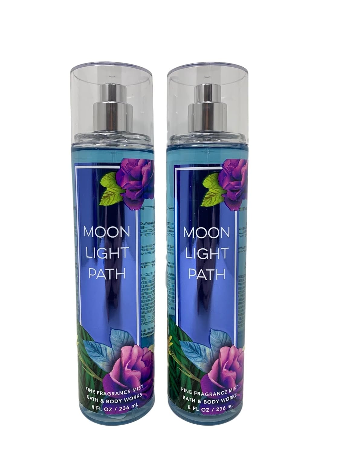 Bath & Body Works Moonlight Path Fine Fragrance Mist – Value Pack Lot of 2 (Moonlight Path)