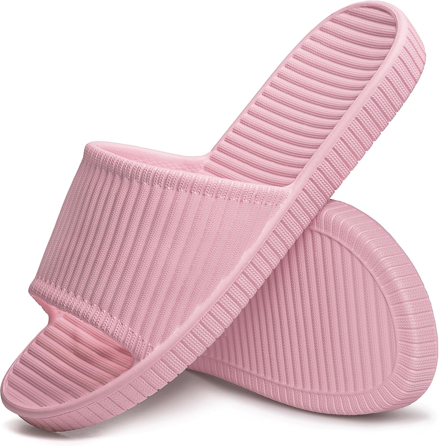 Happy Lily Shower Shoes, Women & Men’s Shower Slippers, Slides Sandals Pool Slides House Slippers Non-Slip Indoor Bathroom Shoes Beach Sandals