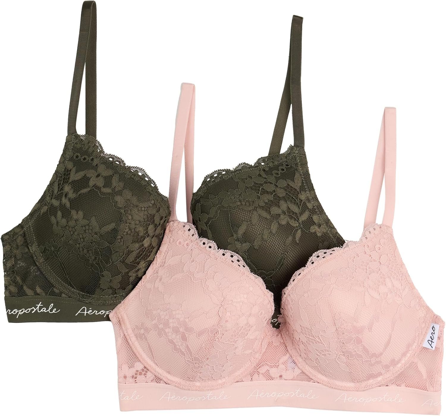 Aeropostale Women’s 2-Pack Push Up Bra