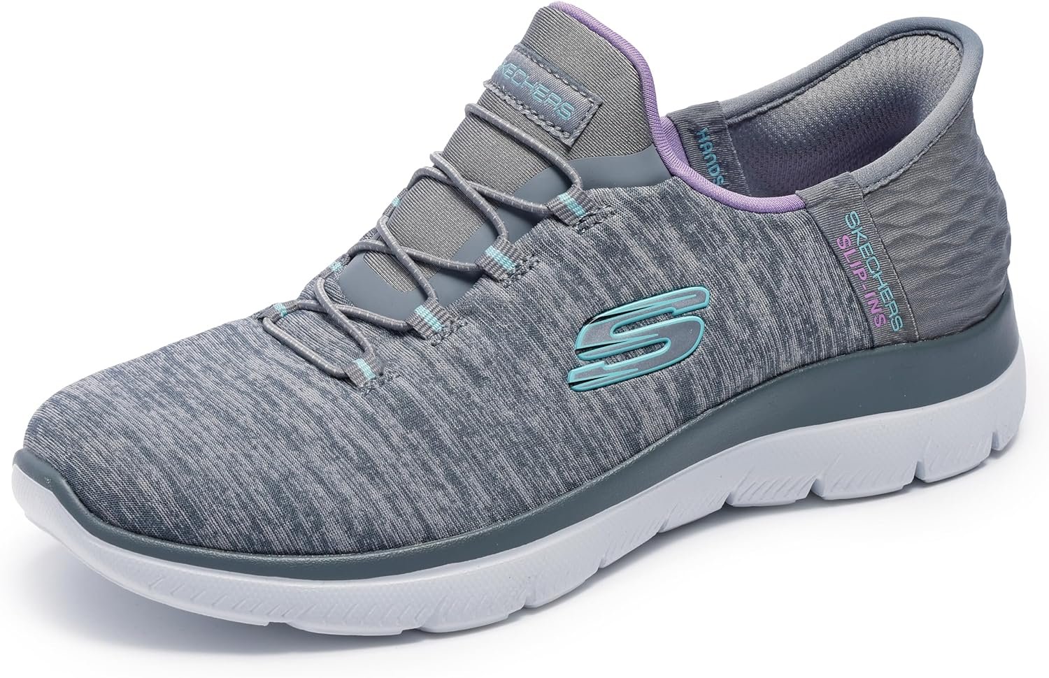 Skechers Women’s Summits Dazzling Haze Hands Free Slip-ins Sneaker