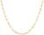 PAVOI 14K Gold Plated Curb Paperclip Box Sphere Bead Snake Herringbone and Figaro Chain Adjustable Necklace