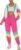 UOUA Women’s Color Block 2 Piece 80s 90s Outfits Long Sleeve Windbreaker Jacket Tracksuit Set