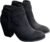 PiePieBuy Women’s Tie Knot Chelsea Pump Ankle Boots Closed Toe Stacked Heel Booties Shoes