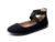 DREAM PAIRS Women’s Comfortable Fashion Elastic Ankle Straps Flats Shoes