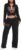 Glitrandi Womens 2 Piece Outfits Fashion Print Cropped Hoodies Jacket Sweatpants With Pockets Tracksuit For Women
