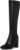 SOVANYOU Women’s Faux Leather Tall Boots Fashion Square Toe Chunky Heel Knee High Boots with Side Zip