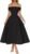 ZESICA Summer 2026 Cocktail Dresses for Women’s Off Shoulder Short Sleeve Swing A Line Wedding Evening Party Midi Dress