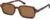 SOJOS Trendy Rectangle Polarized Sunglasses Womens Mens, Small Retro Fashion Thin Slim Square Sunnies SJ2610, Brown Tortoise/Brown