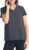 Fishers Finery Women’s Ecofabric Short Sleeve V-Neck Tee; Relaxed Fit