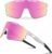 Ukoly Cycling Sunglasses for Men Women with 3 Interchangeable Lenses, Polarized Sports Sunglasses, Baseball Sunglasses