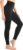 Leafigure High Waisted Leggings for Women- Soft No See-Through Yoga Pants for Gym Workout Running