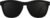 goodr A Unicorn’s Calamity Polarized Sunglasses, Medium Sized (OG), Black Solid Frames with Black Non-Reflective Glare Reducing Lenses, UV400 Protection, No Slip, No Bounce