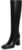 Modatope Knee High Boots Women Chunky Heel Square Toe Heeled Tall Boot for Women Fashion Side Zipper Long Boot