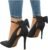 PiePieBuy Women’s Pointed Toe High Heels Ankle Strap D’Orsay Pumps Shoes Bow Wedding Bowtie Back Dress Sandals