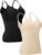 ATTLADY Compression Tank Tops for Women, High Shaping Scoop & V-Neck Cami, Shapewear Tummy Control Camisole