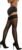 DORALLURE Thigh High Stockings Silicone Lace Top Stay Up Silky Semi Sheer Pantyhose for Women Hold Up Nylon