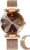 MASTOP Fashion Women Rose Gold Watch Japan Quartz Stainless Steel Magnetic Mesh Band Waterproof Ladies Watches