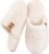EverFoams Women’s Fuzzy Slip-on Slippers Warm Cozy Soft Lightweight Memory Foam Indoor House Shoes