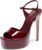 DREAM PAIRS Women’s High Platform Heels 5.75” Stilettos Open Square Toe Heeled Sandals Ankle Strap Sexy Comfort Dress Shoes Wedding Bridal Pumps 2026 Heels for Women