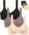 Gailife 3PACK Jelly Wireless Bras for Women No Underwire Support Smooth Bralettes for Women Everyday T Shirt Bra