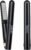 Cordless Hair Straightener and Curler 2 in 1 Ceramic Flat Iron Mini Cordless Portable Travel Hot Tools Straight Curl for Women Men USB Rechargeable with Pouch (Black)
