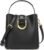 Leather Bucket Purse for Women Shoulder Bags for Women Crossbody Handbags Adjustable Strap Designer Bags ﻿ | genuine leather, detachable strap, travel purse, lightweight, metal feet, bucket bag