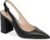 Women’s Pointed Toe Block Heel Pumps Slingback Chunky Heel Slip On Work Party Dress Shoes