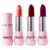 BLUE LOVE 3Pcs Moisturizing Lipstick Set, Lustrous Nourishing Red Creamy Lipstick, Hyaluronic Acid Infused, Long Lasting Lipstick and Non-Greasy Lip Stick for Women (1#+5#+7#, 3PC)