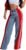 Angsuttc Womens Jeans with Patchwork Stripes High Waisted Stretchy Denim Color Block Straight Wide Leg Trendy Jean