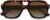 SOJOS Retro Thick Polarized Aviator Sunglasses for Women Men, Large Trendy Bold Square Pilot Shades SJ2385