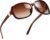 SIPHEW Polarized Sunglasses for Women | Vintage Square Sunglasses w UV400 Protection | Womens Wraparound Shade